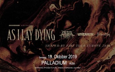 announcement: As I Lay Dying 19.10.19 Köln